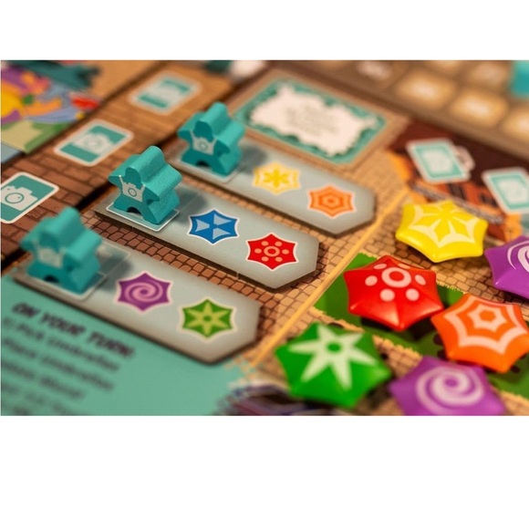 NWT Águeda: City of Umbrellas, Strategy Board Game for 1 to 5 Players Ages 10+ - Picture 7 of 9